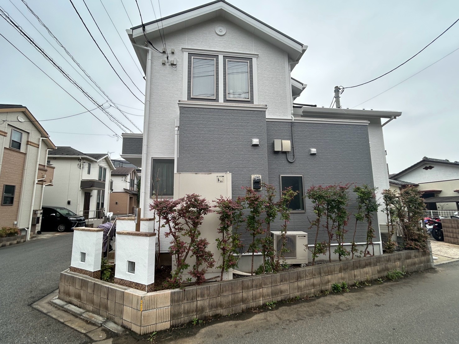 船橋市中野木　Ｎ様邸　屋根・外壁塗装工事<br>【屋根塗装】<br>プレマテックス：グランデ無機<br>【外壁塗装】<br>ロックペイント：ジェニュイン