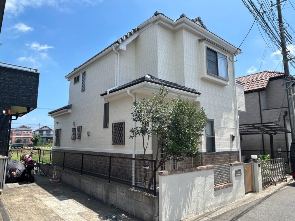 船橋市上山町　外壁塗装工事　Ｍ様邸
