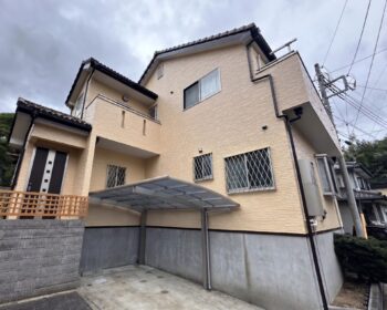 稲毛区園生町　外壁塗装工事　Ｔ様邸