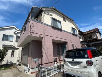船橋市二宮　外壁塗装工事　Ｒ様邸