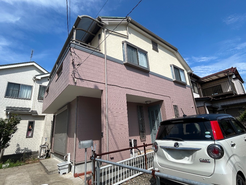 船橋市二宮　外壁塗装工事　Ｒ様邸