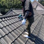 ～加納親方～屋根のダメ込み動画