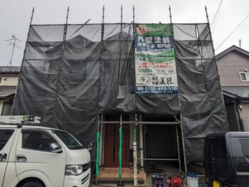 鎌ケ谷市初富本町で屋根葺替え・外壁塗装工事が着工しました🏠✨